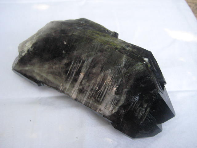 Tibetan Black Smokey Quartz Cluster grounding, tranmutation of negative energies, organization and manifestation of one's dreams and inspirations 3805 3805